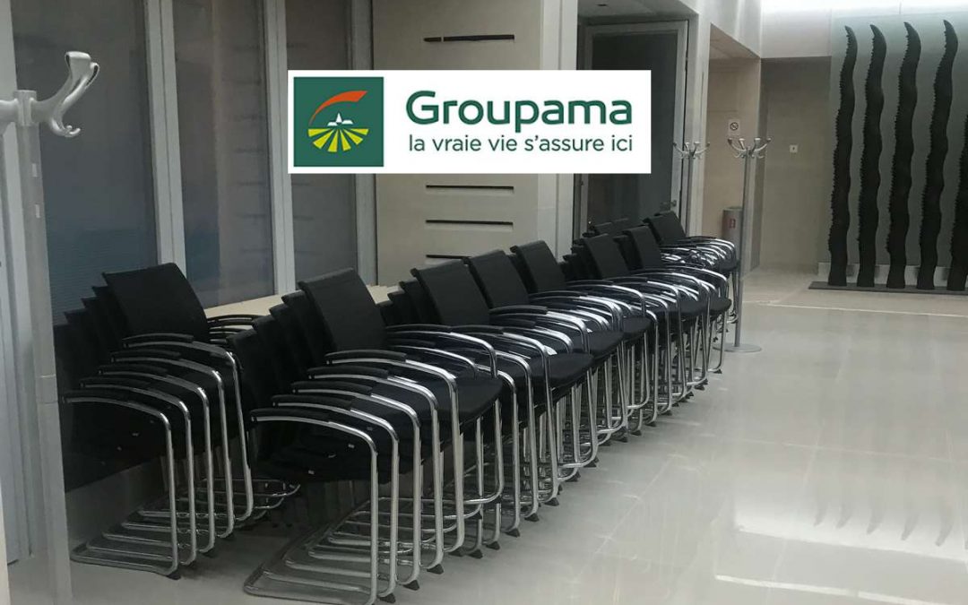 Recyclage bureaux Groupama
